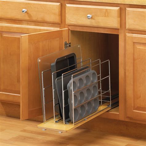 When a opaque or opaque with glaze is specified, the. Wood and Wire Tray Divider Roll-Out for Kitchen Cabinet by ...