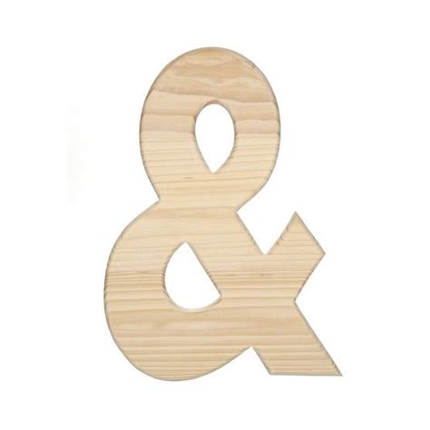 Darice 12 Unfinished Wood Ampersand Letter Joann Unfinished Wood