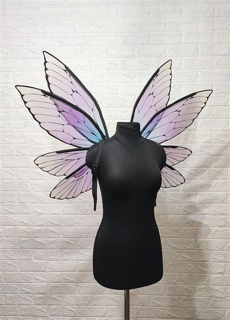 Medium Blue Purple Fairy Wings Faerie Wings Wings For Costume Cosplay
