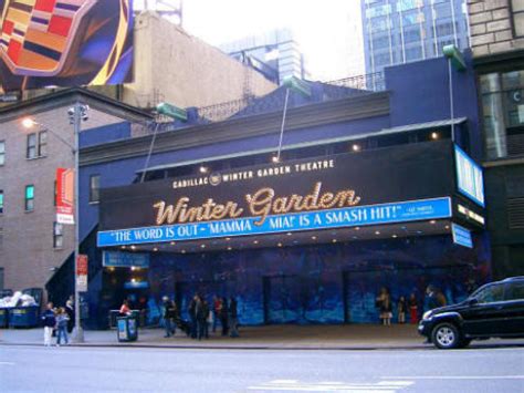 Bryant park's winter village will open for the season before halloween this year. Winter Garden Theatre