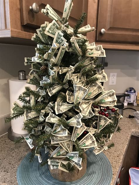 Made A Money Tree For My Mother For Christmas Thats A Hundred 1