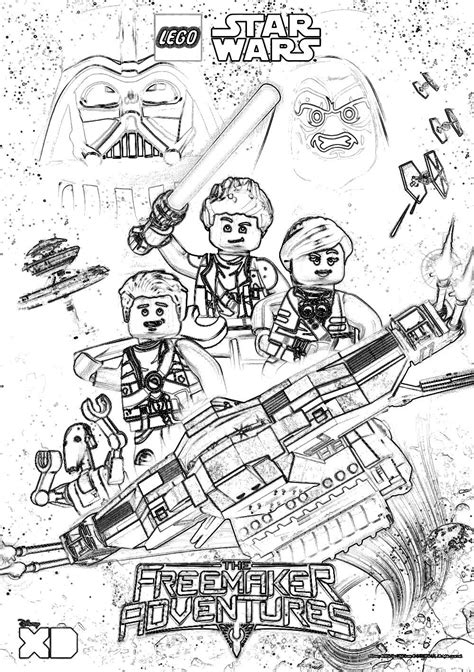 So we regularly update the database of images and offer to your attention several variants of lego star wars coloring pages to print. LEGO Star Wars Coloring Pages: The Freemaker Adventures ...