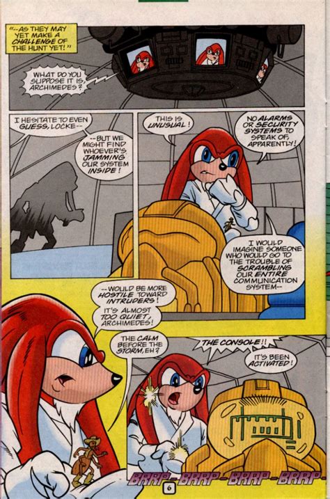 Knuckles The Echidna 32 Read Comic Online Knuckles The Echidna