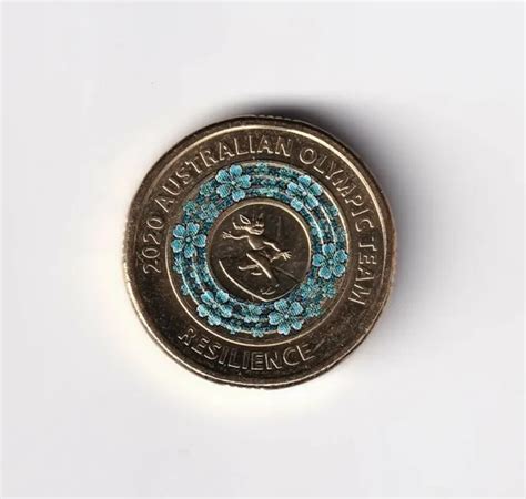 2020 Australian 2 Olympic Team Resilience Circulated Coin Eur 300 Picclick Fr