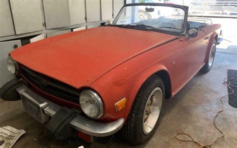 Going Cheap No Reserve 1976 Triumph Tr6 Barn Finds