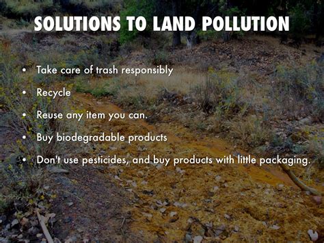 The Solution Of Land Pollution Tw