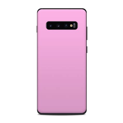 Samsung Galaxy S10 Plus Skin Solid State Pink By Solid Colors Decalgirl