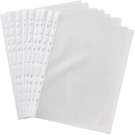 Kesetko Thick Plastic Sheet Protector A4 40 Pcs 11