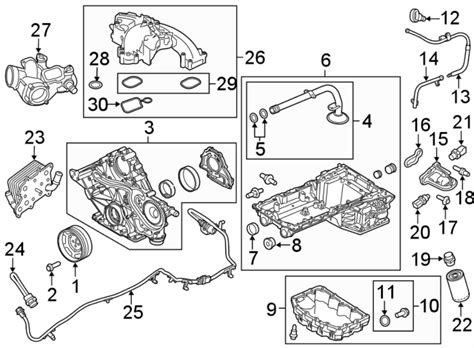Ford F-250 Super Duty Engine Intake Manifold - GC4Z9424A ...