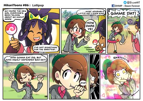 Iris Gives Gloria A Lolly Scottish Pokémon Trainer Know Your Meme