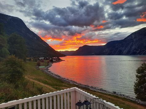 Abendstimmung Am Fjord Foto And Bild World Europe Norway Bilder Auf