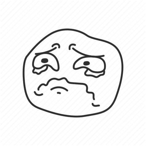 Funny Face Meme Crying