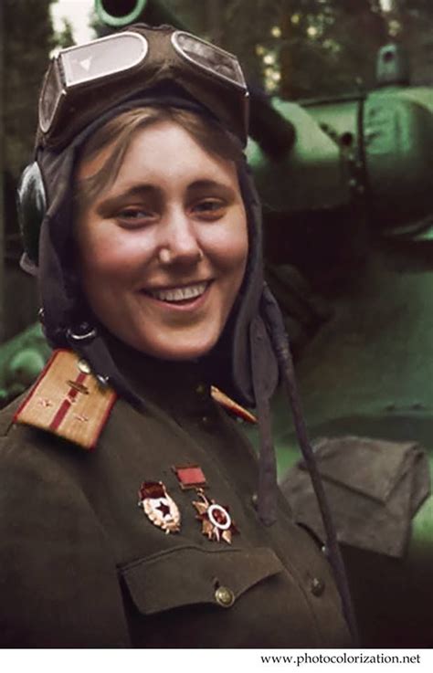 Aleksandra Samusenko 1922 1945 The Only Female Tankman In The 1st