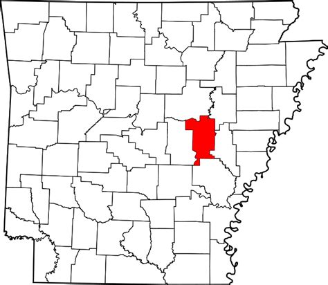 Filemap Of Arkansas Highlighting Prairie Countysvg