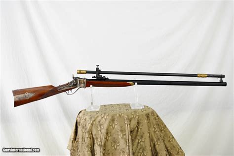 Pedersoli 1874 Sharps Long Range Rifle In 45 70 With Malcom Scope