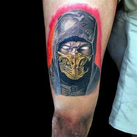 Click here to visit our gallery. 70 Mortal Kombat Tattoos For Men - Gaming Ink Design Ideas