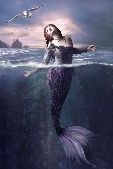 Mermaid And Siren Photoshop Manipulations Mermaid Art Mermaid Dreams Mermaid