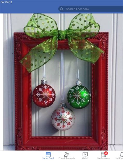 Pin By Michelle Lindsay On Christmas Christmas Picture Frames Easy
