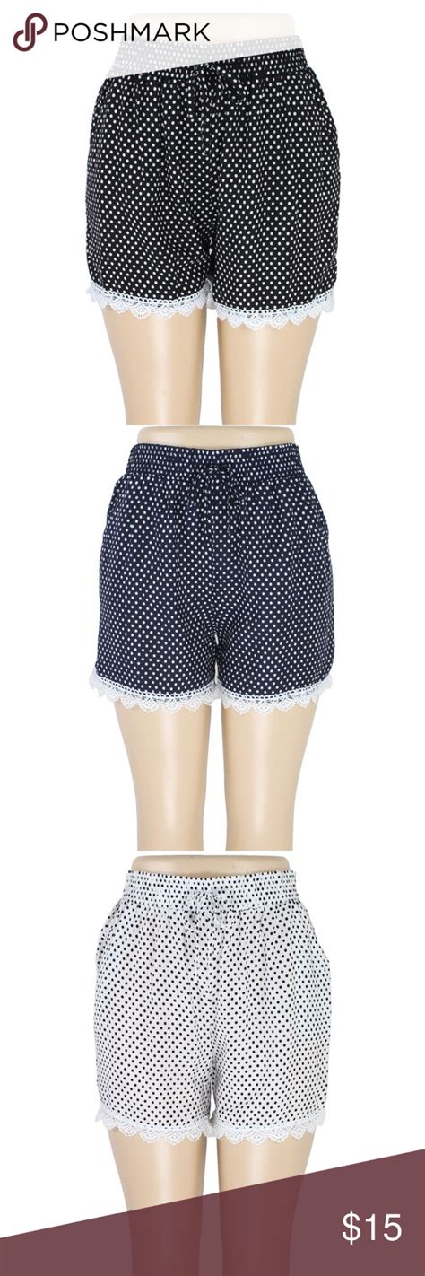 Polka Dot Shorts Polka Dot Shorts Polka Dots Gym Shorts Womens