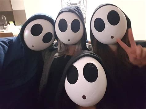 Shy Guy Mask Cosplay 3d Printed Accessories Costume Etsy Shy