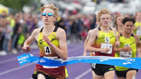 Rapid City Stevens' Simeon Birnbaum runs historic sub 4-minute mile