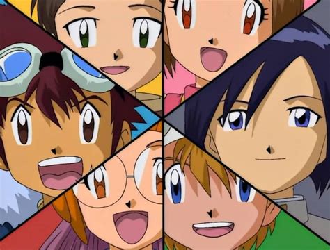 Davis Ken Yolei Cody Takeru Hikari Digimon Adventure 02 Anime