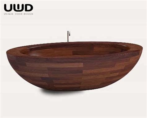 Auch in der trendfarbe schwarz. Freistehende Holz Badewanne, Holz Badewanne, Holz ...