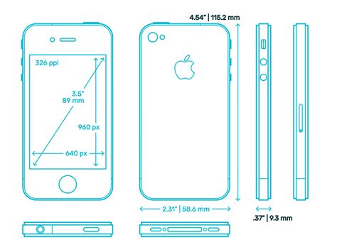 Phones Cell Phones Dimensions And Drawings