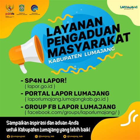 Kanal Layanan Pengaduan Masyarakat Website Resmi Pemerintah Kabupaten