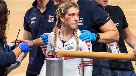 Laura kenny suffered a nasty eye injury when she crashed in the omnium at the uci track cycling world championships in berlin. Laura Kenny crash: UCI Track Cycling World Championships ...