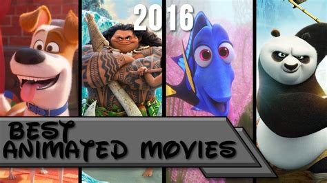 Top 10 Best Animated Movies Of 2016 💰💵 Youtube