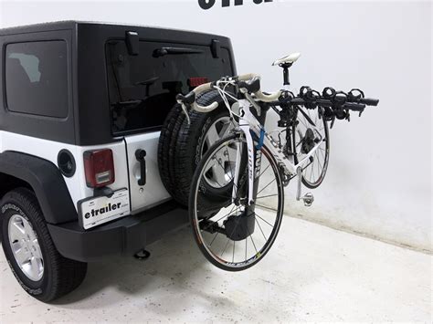 2015 Jeep Wrangler Unlimited Thule Vertex 4 Bike Rack - 1 ...