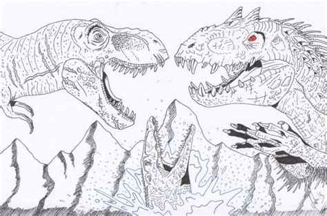 25 Amazing Photo Of Jurassic Park Coloring Pages