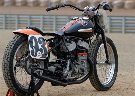 Flat Trackers Vintage Flat Tracker Hd 1939 Flat Track Motorcycle