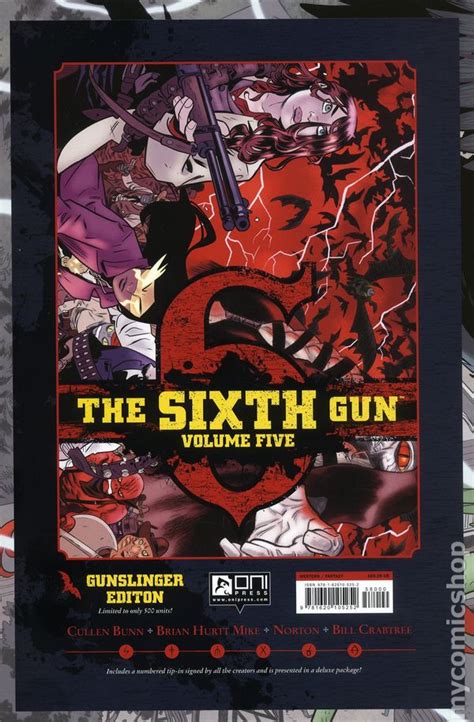 sixth gun hc 2014 oni press gunslinger edition comic books