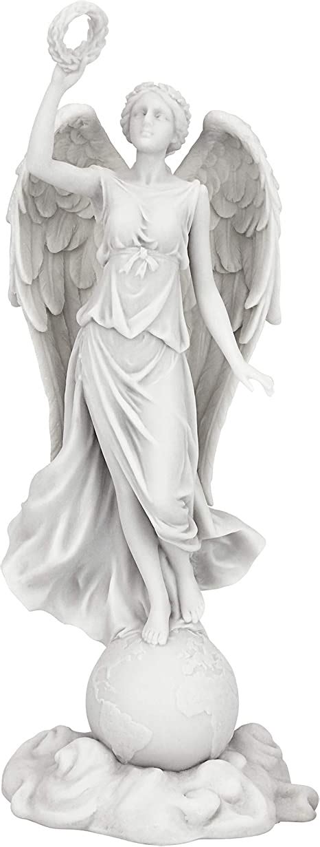Design Toscano Angel Of Peace Statue Figurine 11 Inch White Amazonsg