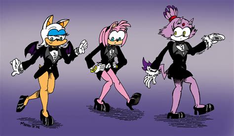 Commission Sonic Tap Dance Girls By Andreu T On Deviantart