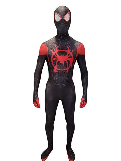 Flagship Stores Spider Man Into The Spider Verse Miles Morales Zentai
