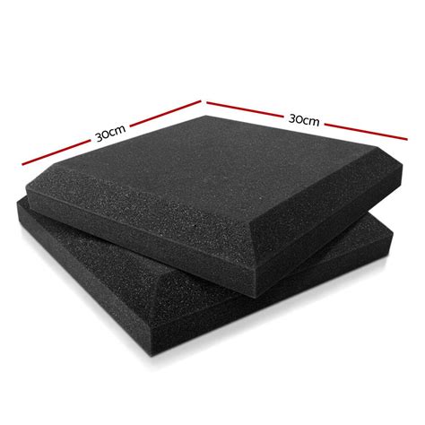 Therefore, here are some acoustic panels for the ceiling that are a combination of good price and great quality. Set of 40 Flat Ceiling Acoustic Foam - Black
