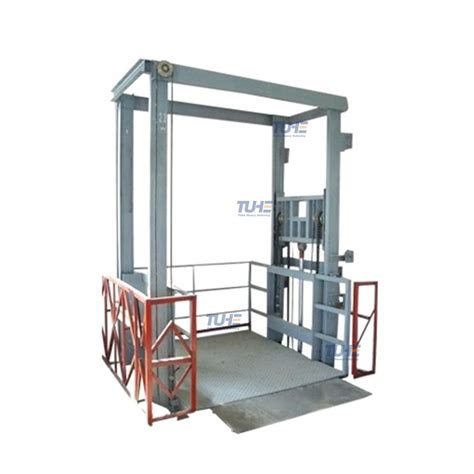 3000kg Hydraulic Electric Warehouse Cargo Lift Manufacturer Oem Tuhe Lift