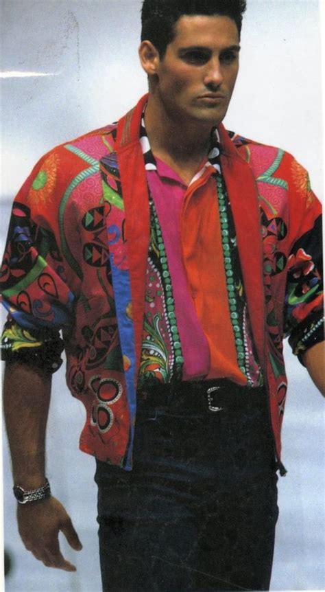Gianni Versace Spring 1991 In 2023 Preppy Mens Fashion Vintage