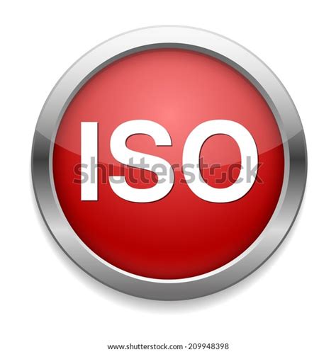 Iso Icon Stock Vector Royalty Free 209948398 Shutterstock
