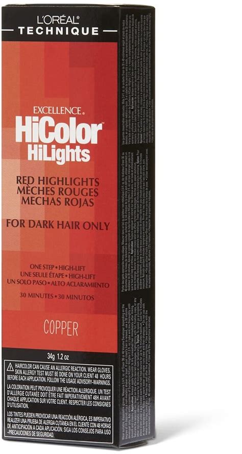 l oreal excellence hicolor red hilights copper permanent creme hair color shopstyle