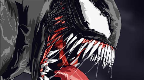 Venom Fan Art 4K Wallpaper