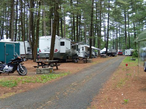 Campsites At Lake George Battleground Campground Campground Campsite