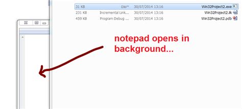 c++ - how to make CreateProcess open new process in focus ...