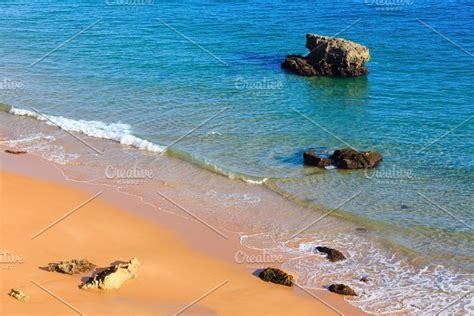 vale do olival beach portugal containing algarve atlantic and lagoa high quality nature