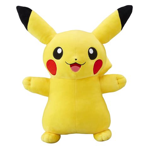 Pokemon Center Original Plush Stuffed Doll Life Size Pikachu Smile Jp