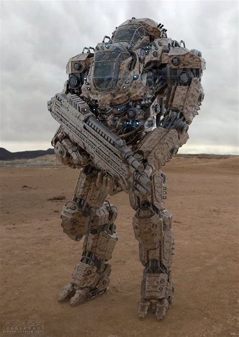 The Future Face Of War Mech Robot Concept Art Futuristic