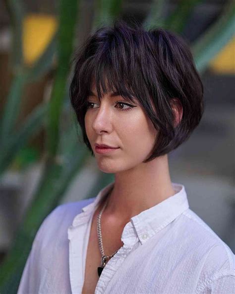These Short Layered Hair With Bangs Can Be Worn In Different Ways We
